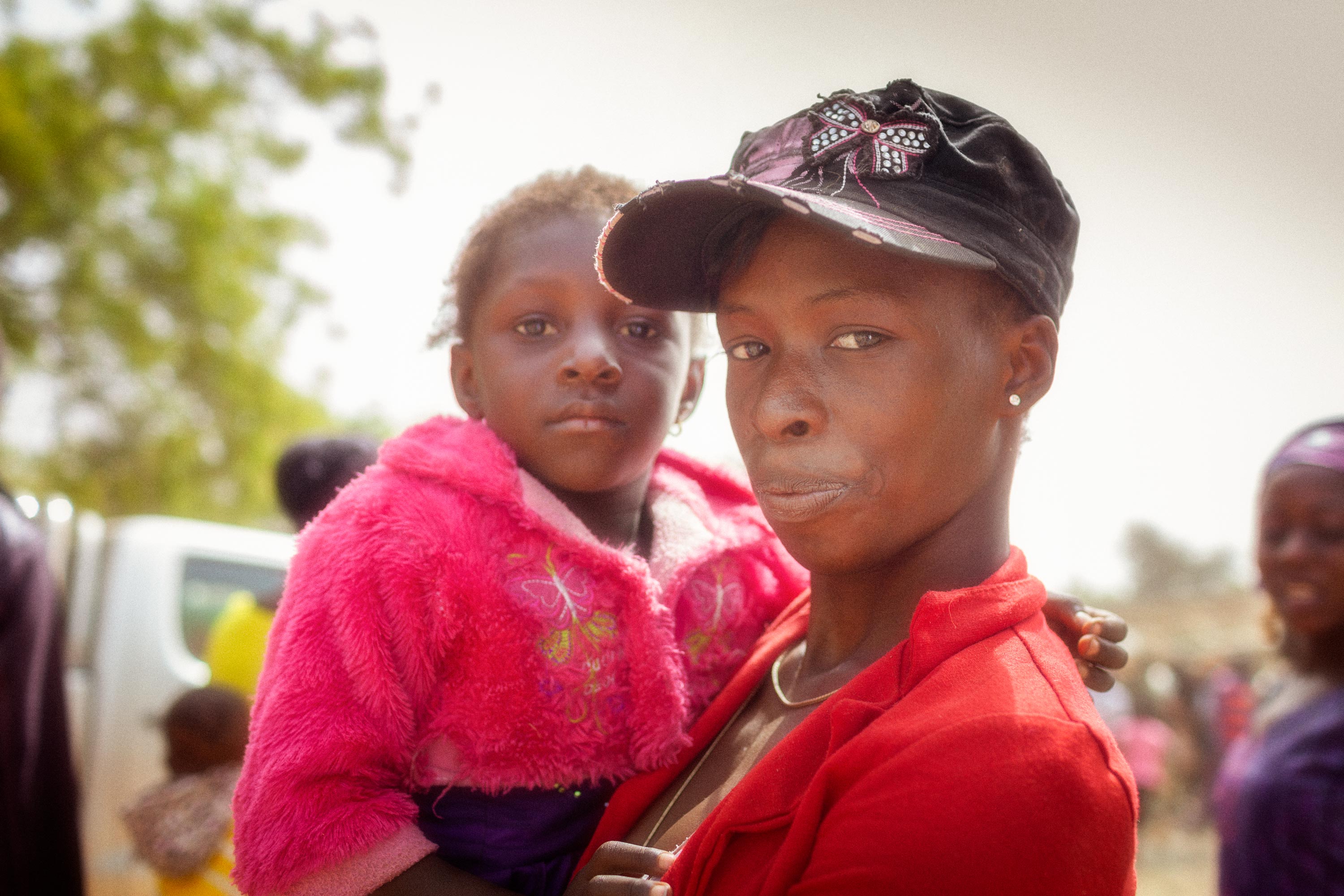 Mutter und Kind in Mali Afrika